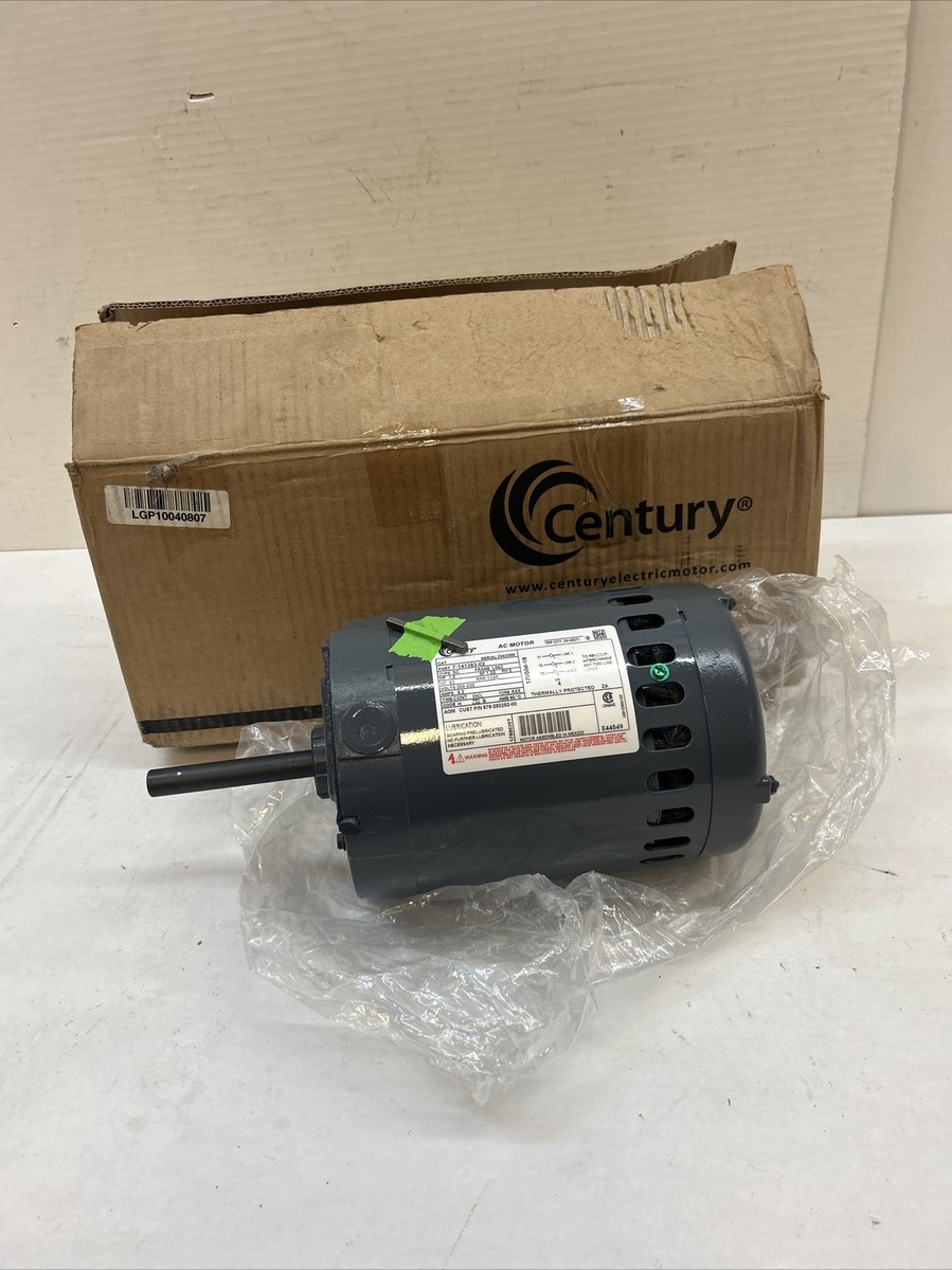 Century A.O.Smith AC MOTOR 1.5HP 200-230V, Rpm 1140, L56z 7 Century A.O.Smith AC MOTOR 1.5HP 200-230V, Rpm 1140, L56z 7