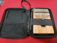 17 Key K17M Kalimba Veneer Thumb Piano Finger Percussion Music Instrument Good