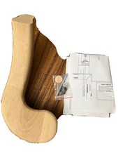 7045 White Oak Right Hand Turnout For Handrails 6010 Series