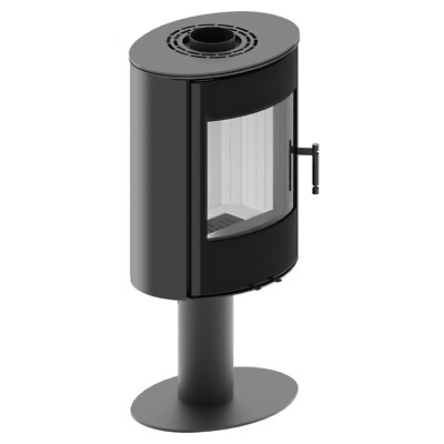 Stalko Hitze ELLISSE SF schwarz Brennkammer weiss Bauart 1 BImSch V II