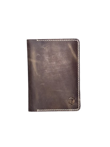 Reisepasshülle Handgefertigt Echtleder Passport Halter Slim Kartenfach - Picture 15 of 39