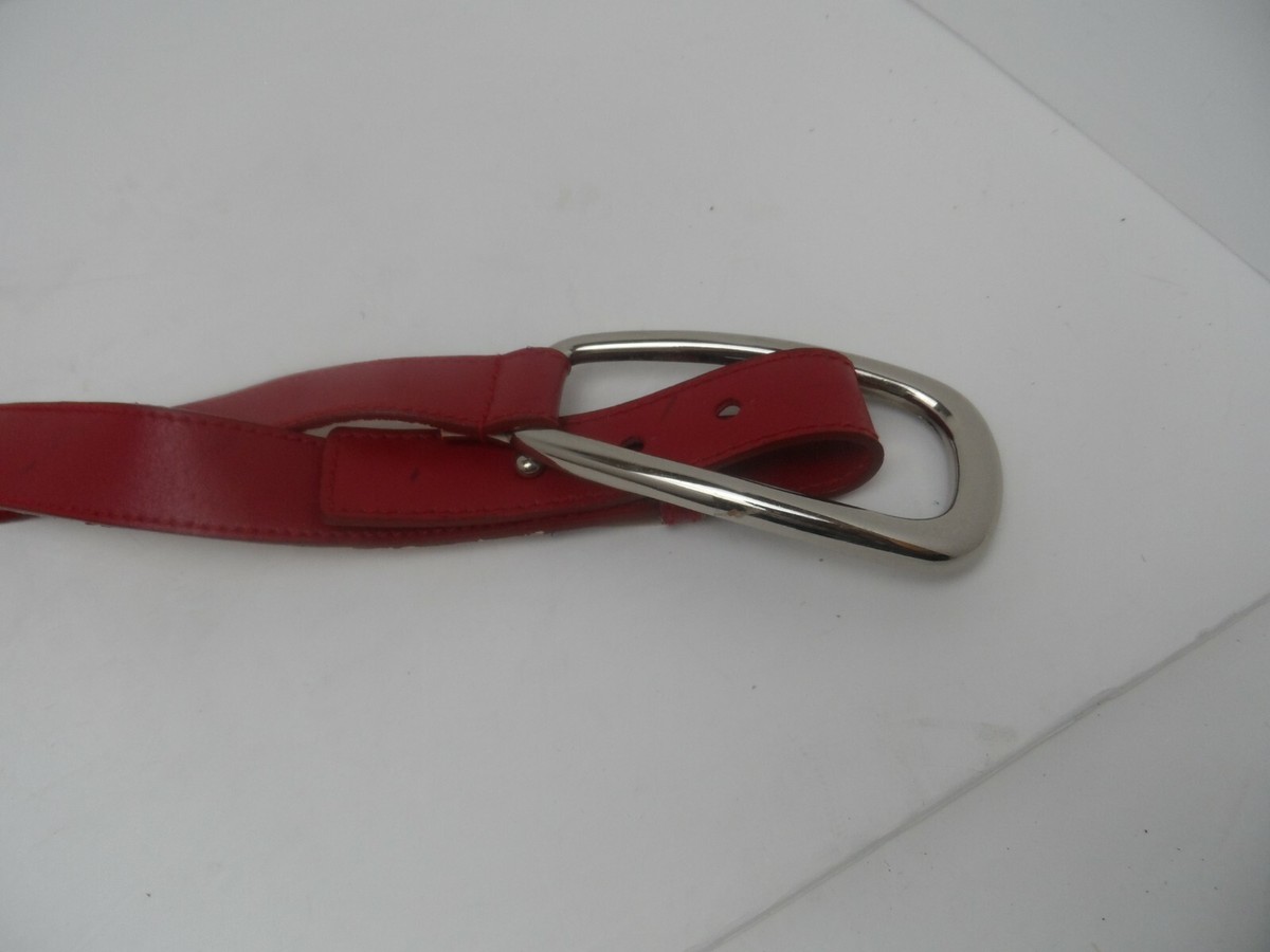 Express Red Leather Women