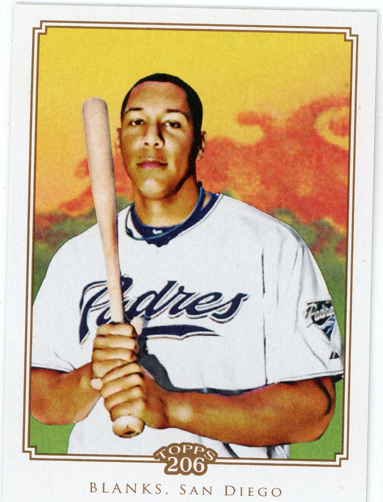 Kyle Blanks trading card