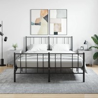 Nachttisch Set 2Er Betongrau 40X40X50 Cm Holzwerkstoff