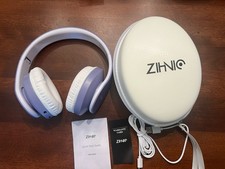 ZIHNIC WH-816 Bluetooth Headphones With Case Purple