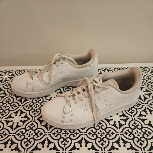 Adidas Advantage Women's (Size 9 US) Cloud White/Light Pink  - Picture 3 of 8