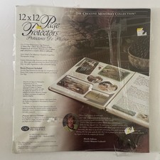 New Creative Memories 12 x 12 Page Protectors Pack of 16 Sheets