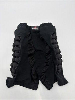 Soared Football Padded Short  Men L Black Logo .#46278