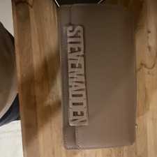 Steve Madden Women's Beige Wallet with Logo Accent