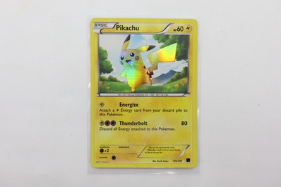 #ad #ad Pikachu 115 114 SR Holo Pokemon Black and White 2011 Vintage LP MP $119.97