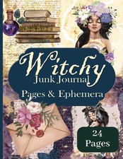 Witchy Junk Journal Pages  Ephemera by Operation RePrint
