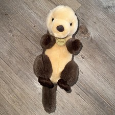Miyoni By Aurora Stuffed Sea Otter Plush 13" Super Soft Excellent Condition