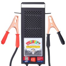 TOPDC Car Battery Tester, 6V/12V, Load 260.16 cubic inches, BLACK