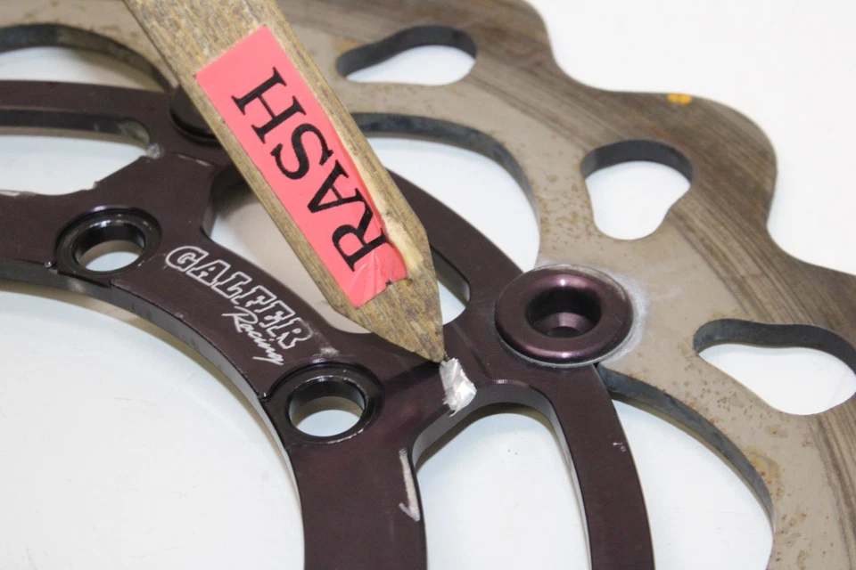 Kawasaki KLR650 2018 disco de freno delantero rotor galfer Foto 3 de 4