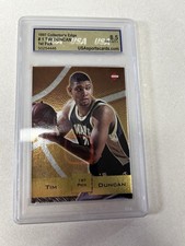 1997 Collector’s Edge #1 Tim Duncan 1st Pick Rookie Card San Antonio Spurs. rookie card picture