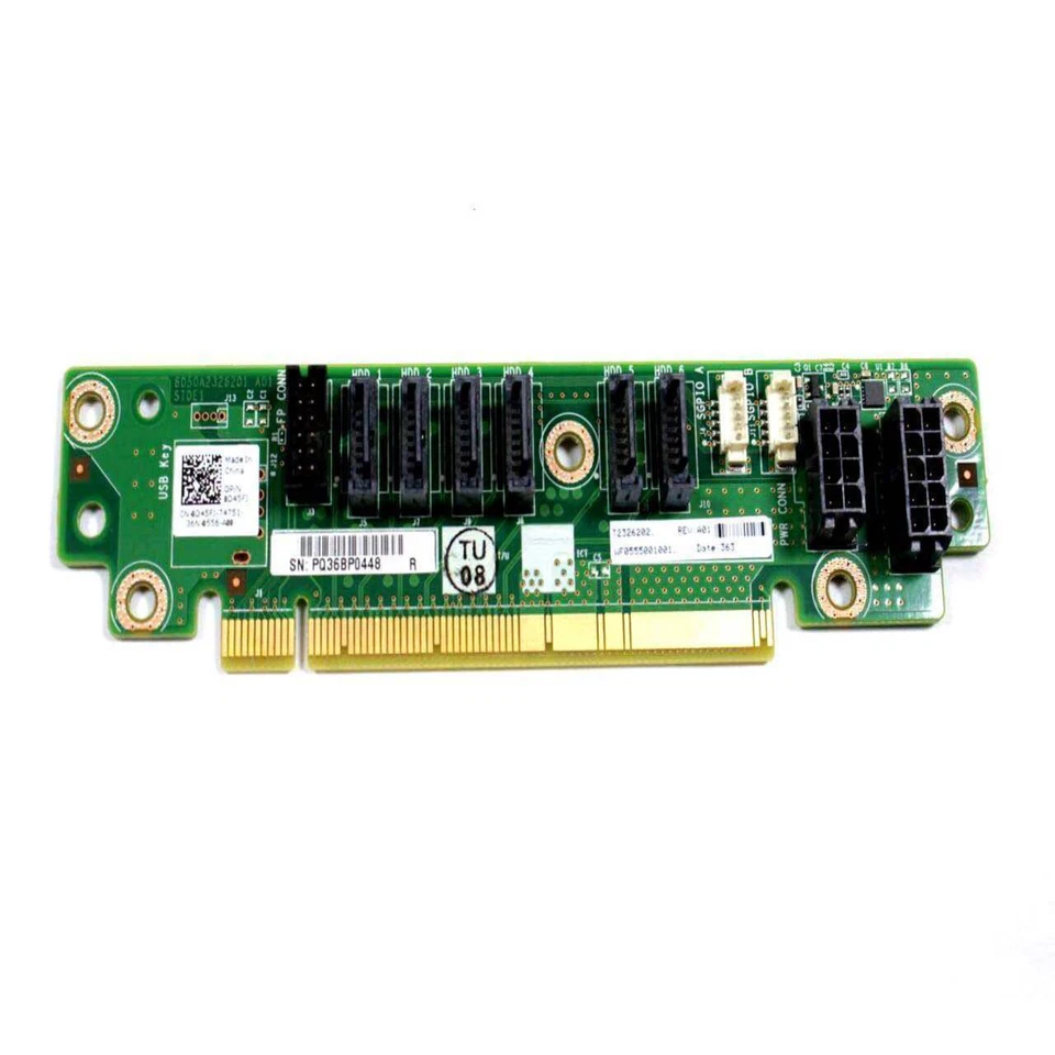 Dell PowerEdge C6100 C6105 6 × SATA Ports SATA Interposer Backplane Board D45FJ - Image 3 of 4