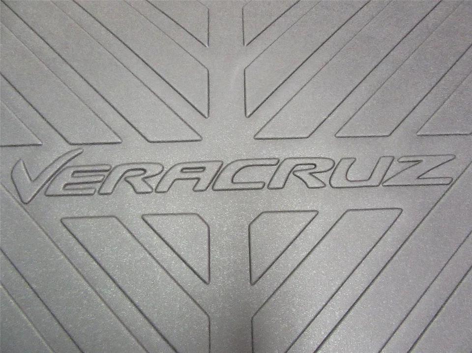 Alfombrilla protectora de maletero de carga negra para Hyundai Veracruz 2009-2012 OEM Foto 4 de 4