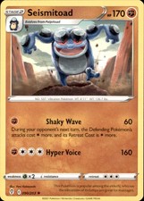 Pokemon Seismitoad 90/203 Evolving Skies Non-Holo 4 Card Lot