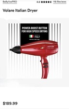 BabylissPro Volare Professional Hair Dryer w/ Free Product Samples