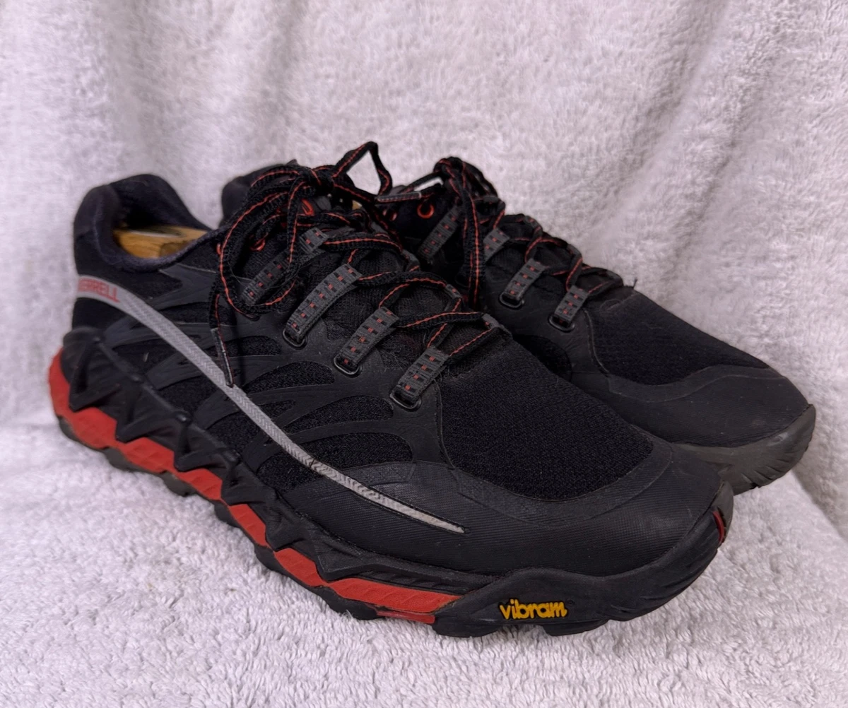 Merrell All Out Blaze Waterproof Hiking Shoes Men\'s 11.5 Black Gray Orange Amazon.com | Merrell Men main image 4