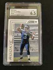 2012 Score - ROOKIE Russell Wilson #372 Passing (RC) Graded 6.5 Seahawks