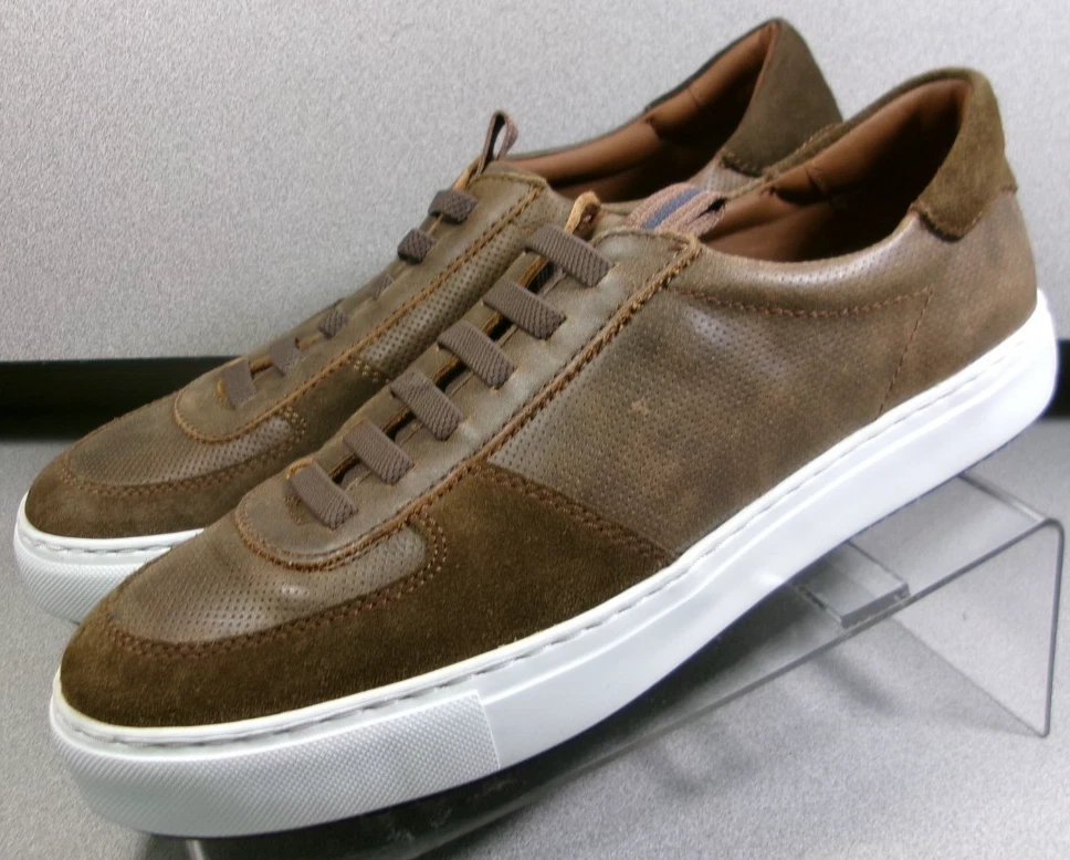 Chaussures Johnston & Murphy Homme - Cuir Marron - Richelieu Mocassins Slip-on - Taille 8.5 M