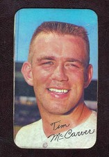 1970 Topps Super Baseball Card #23 Tim McCarver, St. Louis Cardinals, EX!