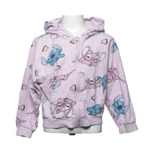 Sinsay, Kapuzenpullover, Gr&ouml;&szlig;e: 128, Pink/Mehrfarbig, Baumwolle, Print #CyO
