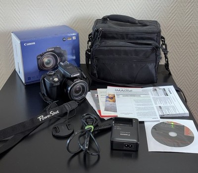 Canon PowerShot SX50 HS Digitalkamera 12.1 MP 50x Zoom Schwarz OVP Komplett TOP!