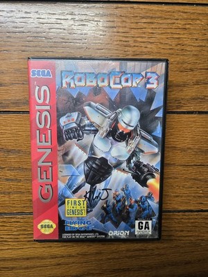 Robocop 3 Sega Genesis 1993 Complete CIB with Manual