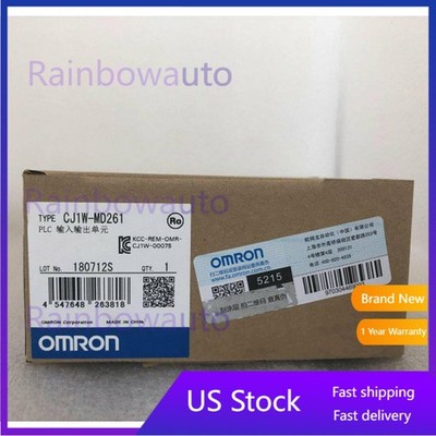 One New Omron CJ1W-MD261 PLC Module Fast Shipping  US Free TAX
