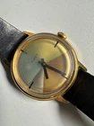 Timex Vintage 1977 Color Flix Pakter/Krauss Wind Up 30MM 23163 02477 Runs Good