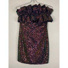 Thirty Thirty Sequin Party Prom Dress Size M