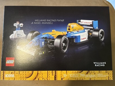 LEGO Icons: Williams Racing Fw14b & Nigel Mansell (10353)