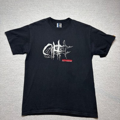 Vintage Rare Alphanumeric Mens TShirt Medium Black Skate Streetwear Graphic Logo
