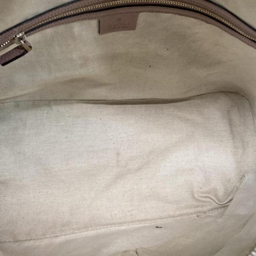 Gucci Micro GG Handbag Pink Beige Leather Used Waterproof Stylish thumbnail 8