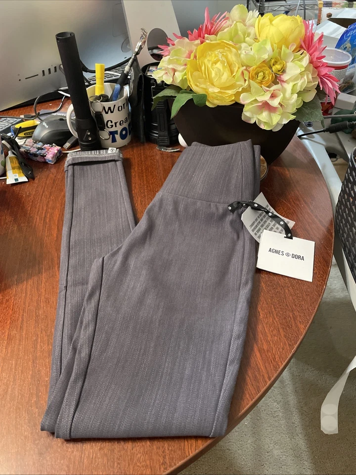 Agnes & Dora Knit Jeggings In Gray - Size XS - NWT - Image 2 of 4