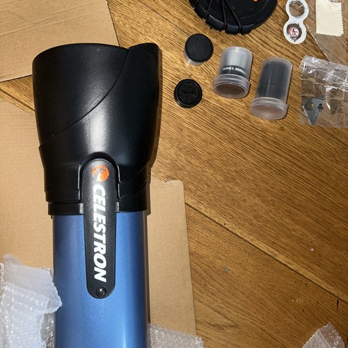Brand New Celestron Inspire 80 AZ 80mm Refractor Telescope - Blue/Black - Picture 15 of 20