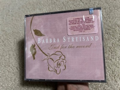 BARBRA STREISAND - Just For The Record (4-CD-Box-Set) BRAND NEW cd box set 4
