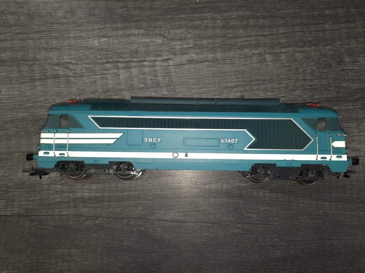 Locomotive Jouef HO - SNCF 67407 - Modèle Réduit Train électrique