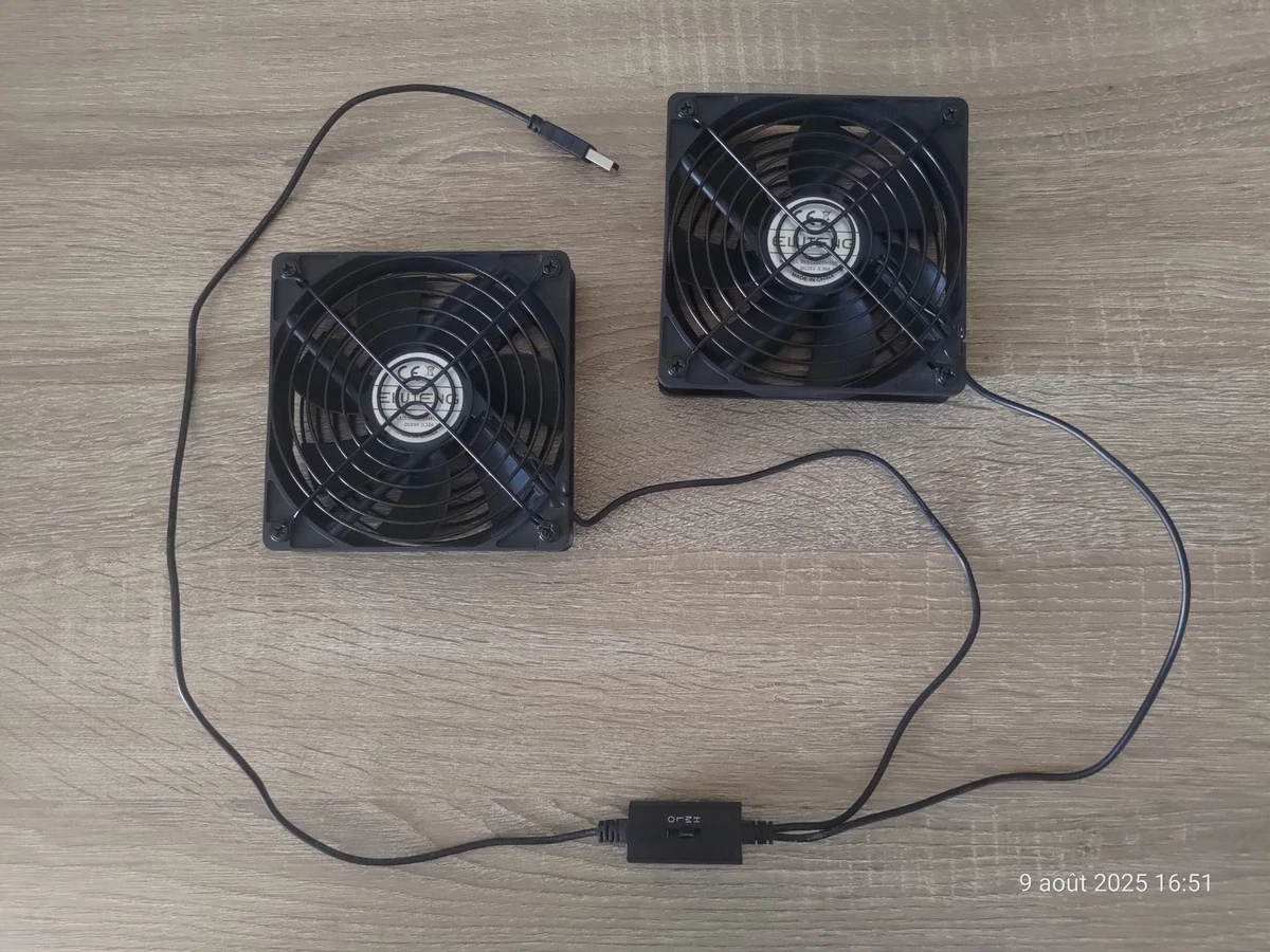 Ardes Penny Ventilateur de table avec oscillation et inclinaison