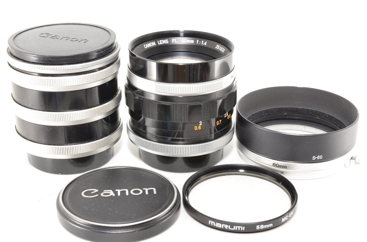Canon FL 50mm f1.4 MF Standard Lens For FD FL Mount Prime from