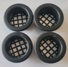  4 Speaker Port Tubes 2in x 1in Deep Woofer Subwoofer Sub Box Bass Vent