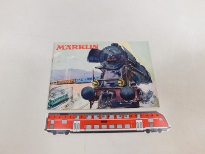 Märklin H0 00 Katalog D 54 D/D54D/1954 mit Gutschein #DG434-0,5