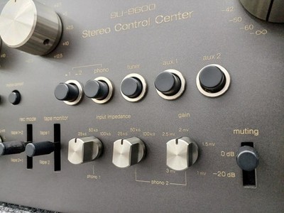 Technics SU-9600 Stereo Control Amplifier Vintage Used Tested