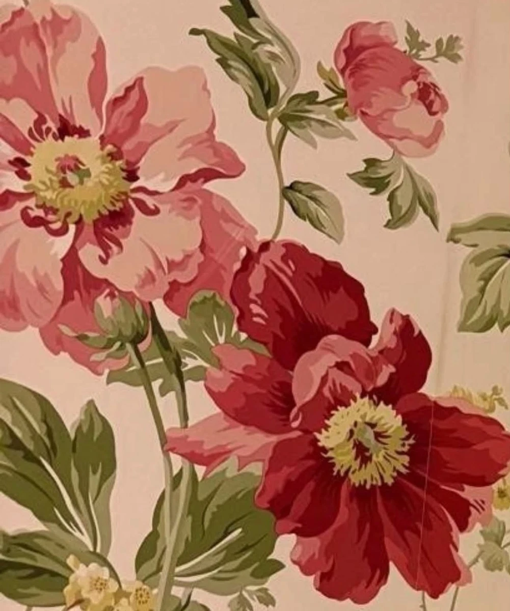 Papel pintado de arándano de jardín peonía Laura Ashley precio por rollo raro