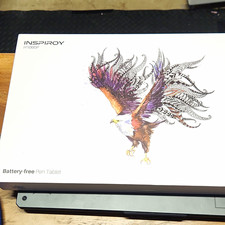 Huion Inspiroy H1060P Graphics Drawing Tablet Pen Accessories Original Box