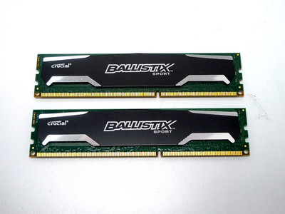 Crucial Ballistix Sport BG112SH.JS DIMM Desktop 8GB (2 x 4GB) DDR3 1600MHz RAM