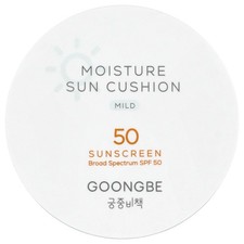 Moisture Sun Cushion Sunscreen, Mild, SPF 50, 0.49 oz 14 g 