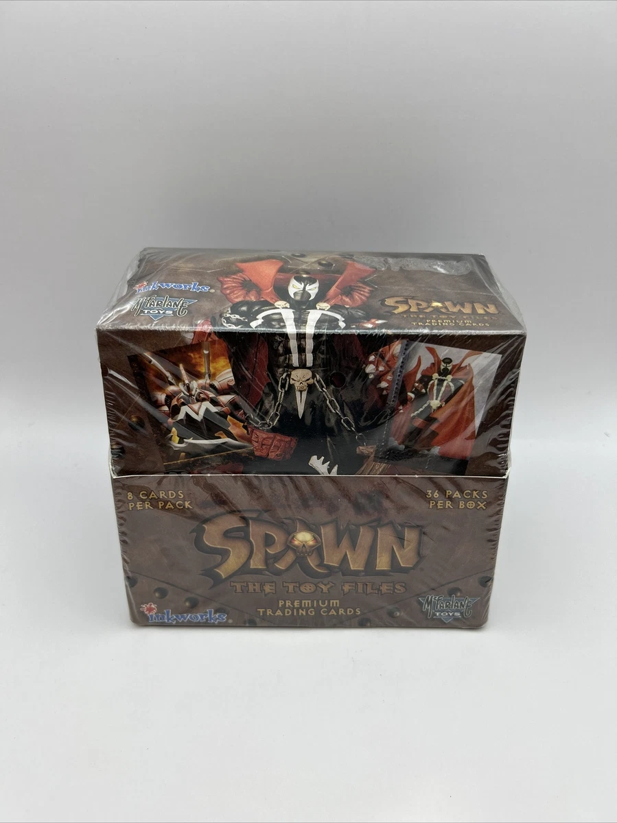 SPAWN CARDS BOX シュリンク未開封 エポック社 1998 オマケ付 Inkworks 1998 Factory Sealed BOX SPAWN The Toy Files Trading Cards